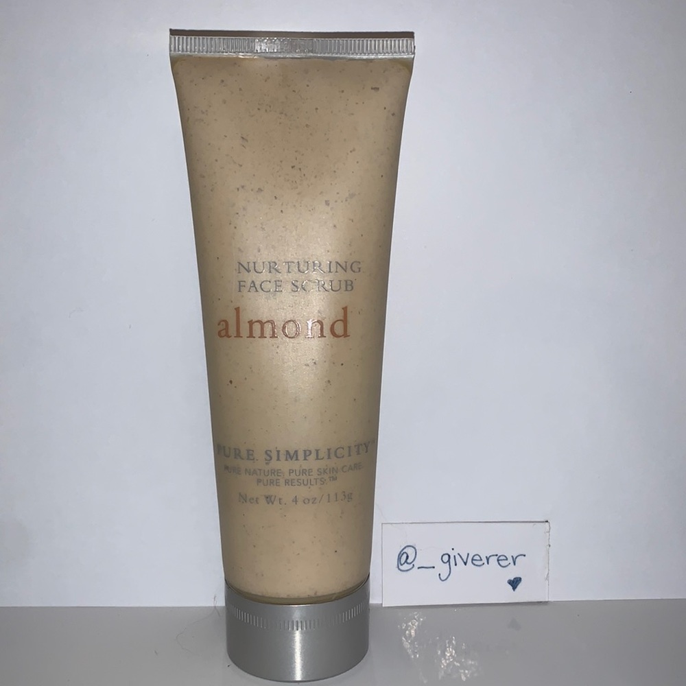 Pure Simplicity Almond Nourishing Face Scrub